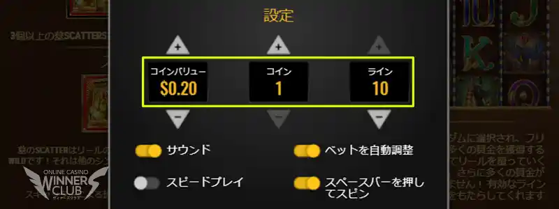 ビデオスロットの関連用語