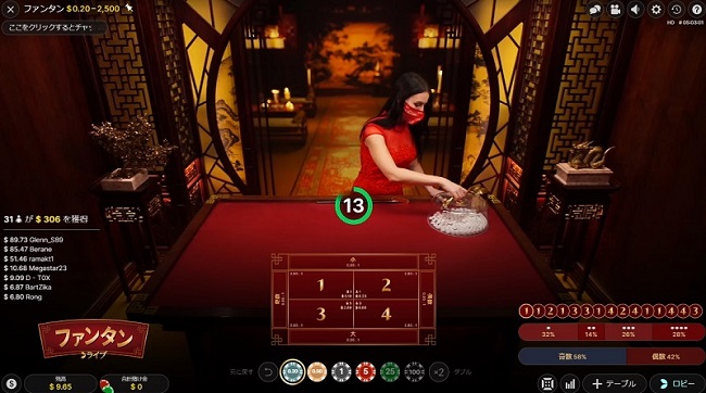 ファンタンのゲームの流れ