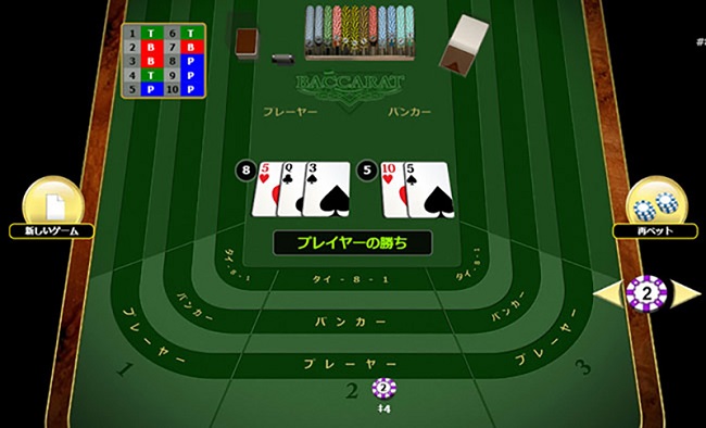 バカラのカードカウンティングの仕組み
